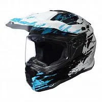 Шлем кроссовый GSB XP-22 Blue White 2022 