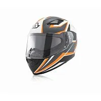 Шлем интеграл ACERBIS Full Face X-Street Orange White 2021 