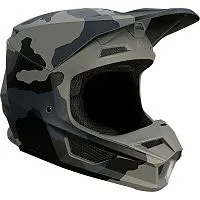Шлем кроссовый FOX V1 Trev Helmet Black Camo 2021 