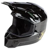 Шлем кроссовый KLIM F3 Carbon Helmet ECE Assault Camo Gold 2022 
