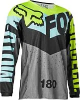 Джерси подростковая FOX Trice Youth Jersey Teal 2022
