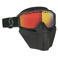 Очки SCOTT Primal Safari Facemask LS Orange Grey Bronze Chrom 2023