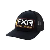 Бейсболка FXR Pro Fish Black Gold 2022 