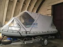 Тент ходовой комбинированный Флагман DK 420 JET (На волне)