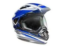 Шлем кроссовый GSB XP-14 А White Blue 2021 