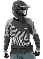 Джерси DRAGONFLY Quad Dirt Man Grey 2025