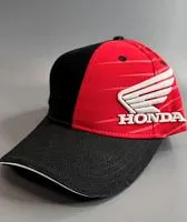 Бейсболка HONDA Logo White Black Red 2025