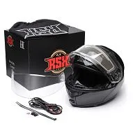 V Шлем модуляр с подогревом RSX Spark (HS-159) Winter Black 2026