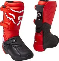 Мотоботы подростковые FOX Comp Youth Boot Flame Red 2022 