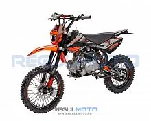 Питбайк Regulmoto Seven PRO 17/14 (Черный/оранжевый)
