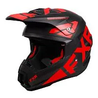 Шлем кроссовый FXR Torque Team Black Red 2023