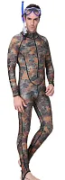 Гидрокостюм длинный DIVE&SAIL 3 мм Green Camo 2023
