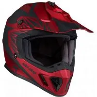 Шлем кроссовый BRP XP-X Peak Helmet Lava Red 2022 