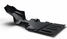 Защита днища пластиковая Ultimate к снегоходу Polaris 850 KHAOS/PRO-RMK (платформа Axys) Черный