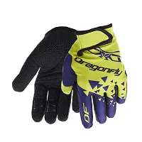 Перчатки DRAGONFLY Cross Lime Ultramarine 2026
