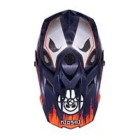 Шлем кроссовый KIOSHI Holeshot 801 Blue Grey 2020 