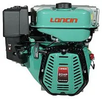 Двигатель в сборе Loncin G420F (A type) D25 5A (лодочная серия)