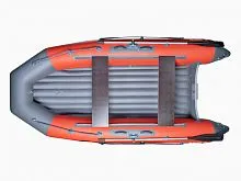Лодка надувная ПВХ X-River MARK 390 (Серый)