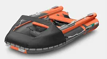 Лодка надувная ПВХ Gladiator E 420 X (Оранжево-темносерый)