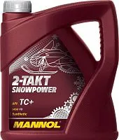 xМасло Mannol SNOWPOWER 2Т Cинтетическое моторное 4л (для снегохода)