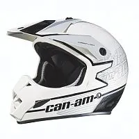 Шлем кроссовый карбон BRP Can-Am XP-R2 Caron Light White  2016 