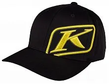 Бейсболка KLIM Rider Hat Black Yellow 2022 