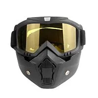 Очки - маска AIM Pro Black 2024