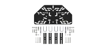 Площадка отвала для CFORCE 800 HO EPS NEW/1000 EPS NEW