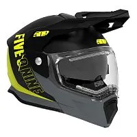 Шлем кроссовый с подогревом 509 Delta R4 Ignite Lime Green Grey 2021 