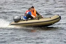 Лодка надувная ПВХ Баджер Duck Line 370 AL 