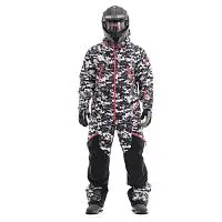 Комбинезон утепленный DRAGONFLY Extreme MAN Camo-Black 2023
