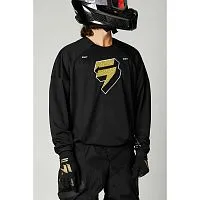 Джерси SHIFT White Label Flak Jersey Black Gold 2021 