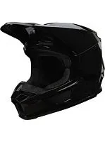 Шлем кроссовый FOX V1 Plaic Helmet Black 2022