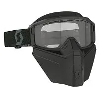 Очки SCOTT Primal Safari Facemask LS Black Clear 2023