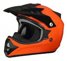 Шлем детский кроссовый BRP Ski-Doo Junior X-1 Blaze Orange 2016 