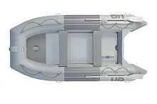 Лодка надувная ПВХ Баджер Heavy Duty 430 AL (Серый)