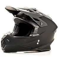Шлем открытый RSX Samurai 711 Black Matt 2024