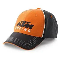 Бейсболка KTM RACING Black Orange 2026