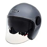Шлем открытый GSB G-259 Grey Dark 2022
