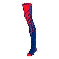 Чулки FOX Mach One Knee Brace Sock Blue Red 2021 