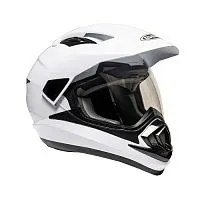 Шлем кроссовый GSB XP-14 А White Glossy 2021 