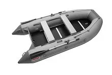 Лодка надувная ПВХ ROGER Hunter Keel 3000 (Серый с графитом)