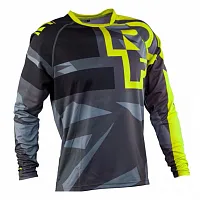 Джерси RACEFACE Black Yellow 2021 