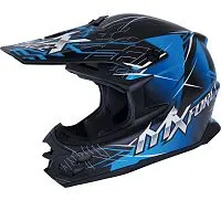 Шлем кроссовый MX FORCE Marshal Luster Blue 2021 