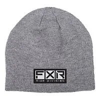 Шапка FXR Infantry Grey Heather Black 2022 