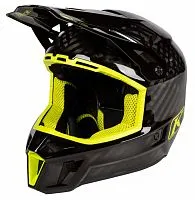Шлем кроссовый KLIM F3 Carbon Helmet ECE Hi-Vis 2022 