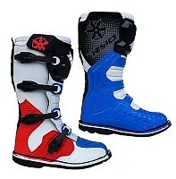 Мотоботы RYO Racing MX3 White Blue Red 2022 
