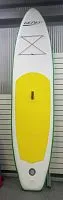 САП борд SUP BOARD Genki 11' (Белый - желтый- зеленый)