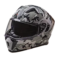 Шлем модуляр с подогревом AIM JK906S Camouflage Glossy 2026