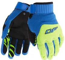 Перчатки DRAGONFLY Enduro Blue Green 2026